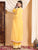 Shiza Chikankari Premium Modal Co-ord Set (Yellow)