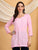Misha Chikankari Modal Short Kurti (Baby Pink)