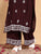 Shiza Chikankari Premium Modal Co-ord Set (Brown)
