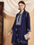 Shiza Chikankari Premium Modal Co-ord Set (Navy)