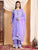 Shiza Chikankari Premium Modal Co-ord Set (Lavender)