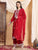 Shiza Chikankari Premium Modal Co-ord Set (Maroon)