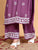 Shiza Chikankari Premium Modal Co-ord Set (Mauve)