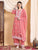 Shiza Chikankari Premium Modal Co-ord Set (Coral Pink)