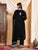 Shiza Chikankari Premium Modal Co-ord Set (Black)