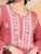 Shiza Chikankari Premium Modal Co-ord Set (Coral Pink)