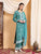Shiza Chikankari Premium Modal Co-ord Set (Spanish Green)