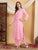 Faiza Chikankari Rayon Co-ord Set (Baby Pink)
