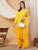Meher Chikankari Ombre Rayon Co-ord Set (Yellow)