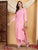 Faiza Chikankari Rayon Co-ord Set (Baby Pink)