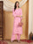 Faiza Chikankari Rayon Co-ord Set (Baby Pink)