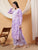 Anika Chikankari Mulmul Co-ord Set (Lavender)