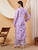 Anika Chikankari Mulmul Co-ord Set (Lavender)
