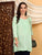 Misha Chikankari Modal Short Kurti (Pista Green)