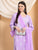 Haya Chikankari Rayon Co-ord Set (Lilac)