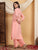 Farha Chikankari Premium Modal Co-ord Set (Peach)