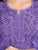 Faiza Chikankari Rayon Co-ord Set (Purple)