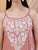 Raha Chikankari Strappy Rayon Co-ord Set (Nude Coral)