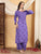 Faiza Chikankari Rayon Co-ord Set (Purple)