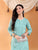 Priya Chikankari Kurta Palazzo Cotton Co-ord Set (Pastel Green)