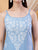 Raha Chikankari Strappy Rayon Co-ord Set (Powder Blue)