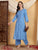 Faiza Chikankari Rayon Co-ord Set (Powder Blue)
