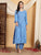 Faiza Chikankari Rayon Co-ord Set (Powder Blue)