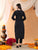 Ananya Chikankari Kurta Pant Cotton Co-ord Set (Black)