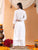 Priya Chikankari Kurta Palazzo Cotton Co-ord Set (White)