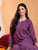 Maryam Chikankari Rayon Co-ord Set (Mauve)