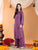 Maryam Chikankari Rayon Co-ord Set (Mauve)