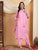 Farha Chikankari Premium Modal Co-ord Set (Baby Pink)